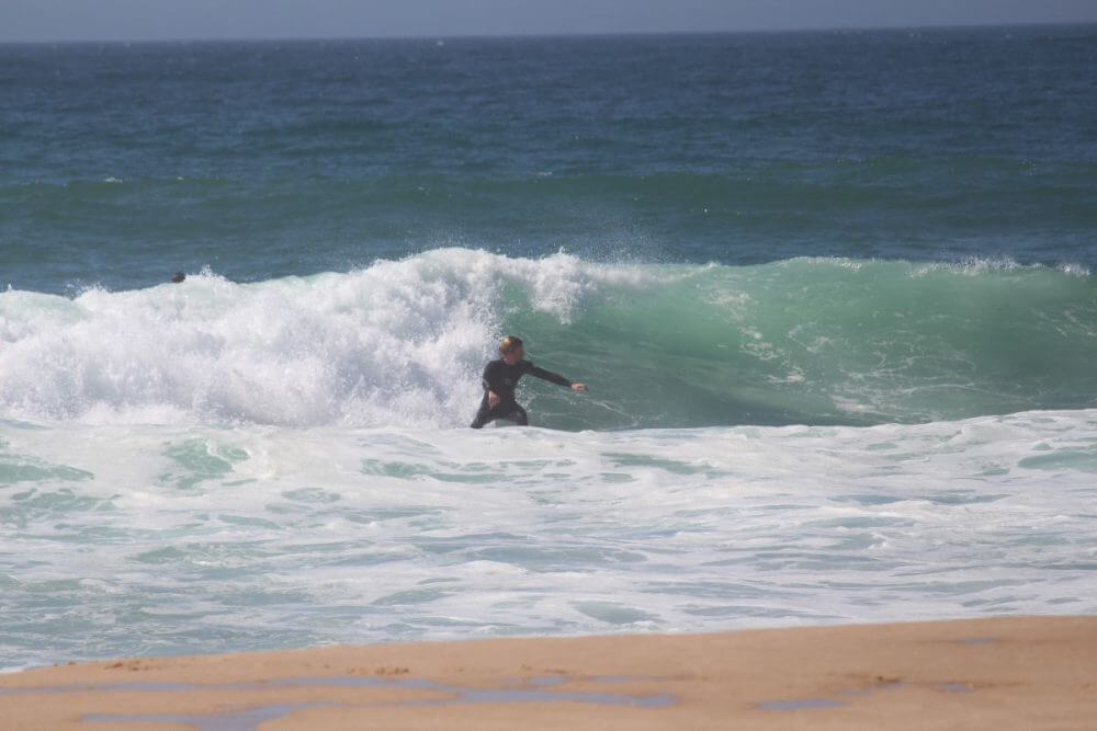 Bild Beach Break Malhao Portugal