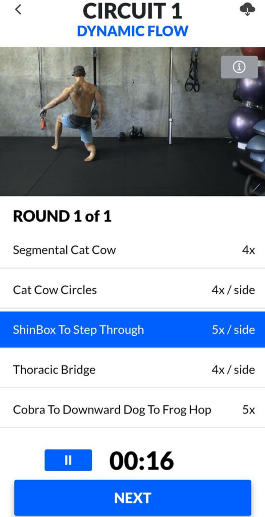 Surf Workout App